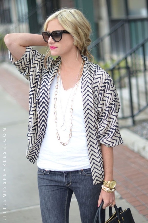 40 Summer Fashion Outfits With Kimonos - picture 28
