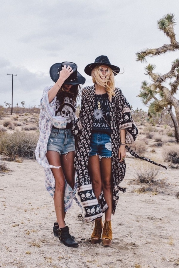 40 Summer Fashion Outfits With Kimonos - picture 33