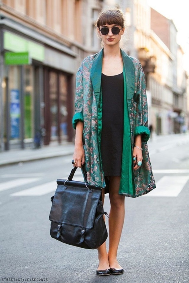 40 Summer Fashion Outfits With Kimonos - picture 34