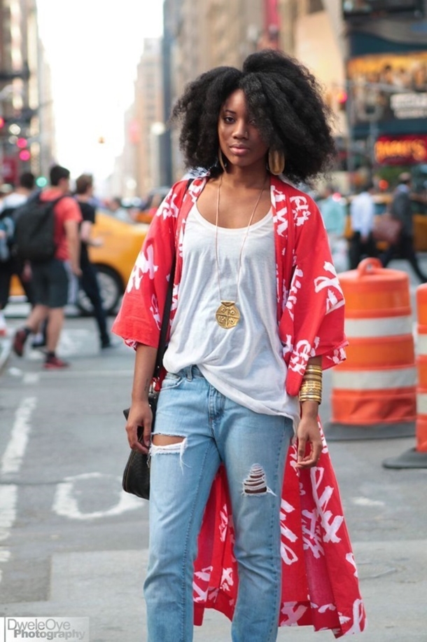 40 Summer Fashion Outfits With Kimonos - picture 41