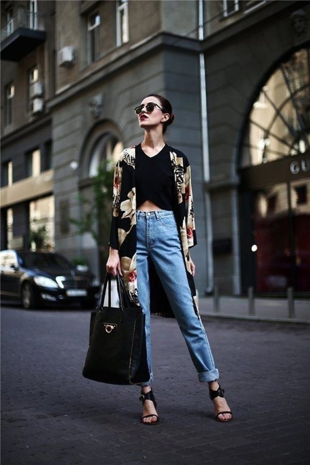 40 Summer Fashion Outfits With Kimonos - picture 7