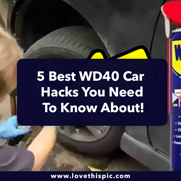 5 Best WD40 Car Hacks You Need To Know About!