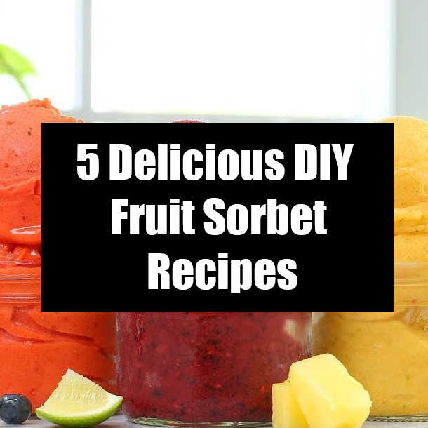 5 Delicious DIY Fruit Sorbet Recipes
