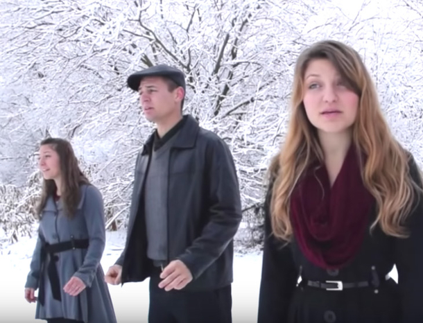 5 Siblings Join In Unison For Heartwarming Twist To A Christmas Classic (Video) - picture 2