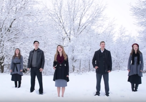 5 Siblings Join In Unison For Heartwarming Twist To A Christmas Classic (Video) - picture 3