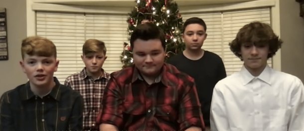 5 Teen boys work together to rescue little kids from drowning in icy, frozen water - picture 5