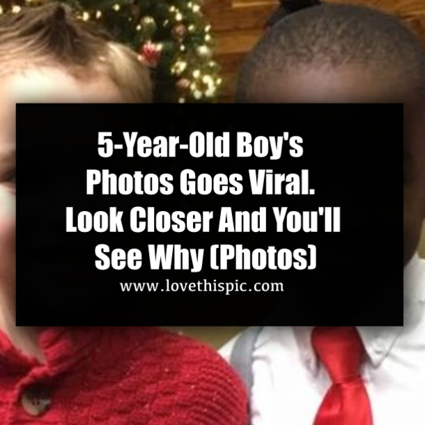 5-Year-Old Boy's Photos Goes Viral. Look Closer And You'll See Why (Photos)