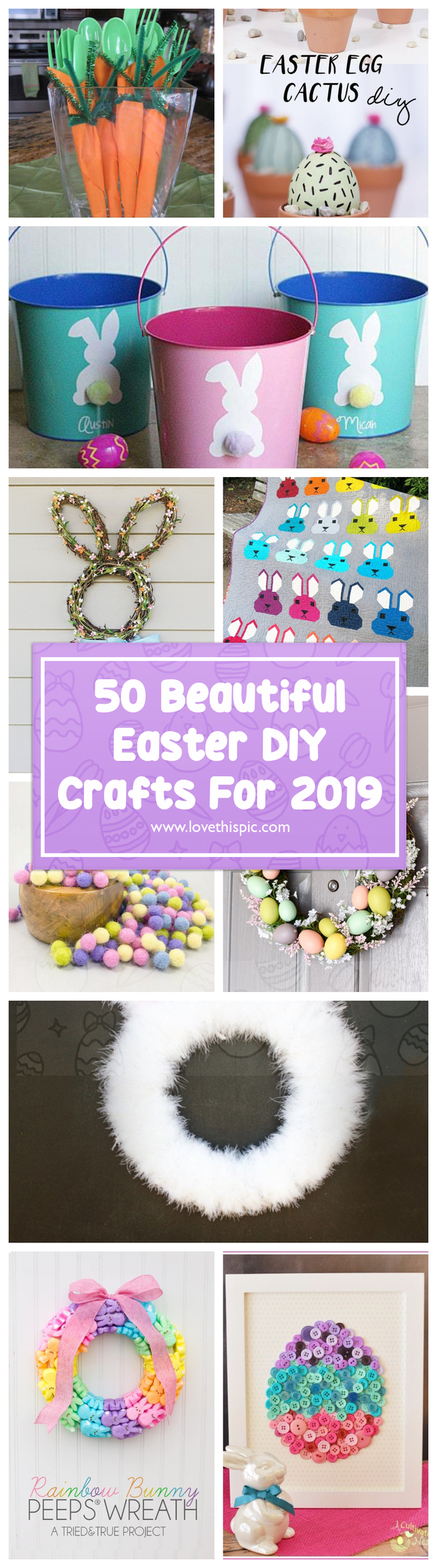 50 Beautiful Easter DIY Crafts For 2019 - picture 49