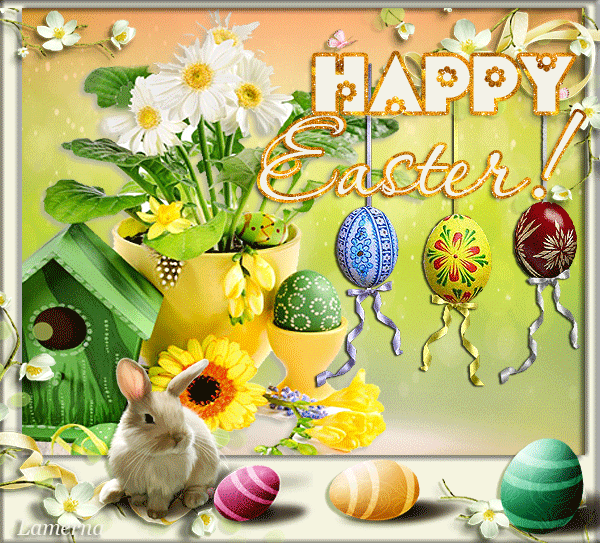 50 Beautiful Happy Easter Gif Greetings - picture 50