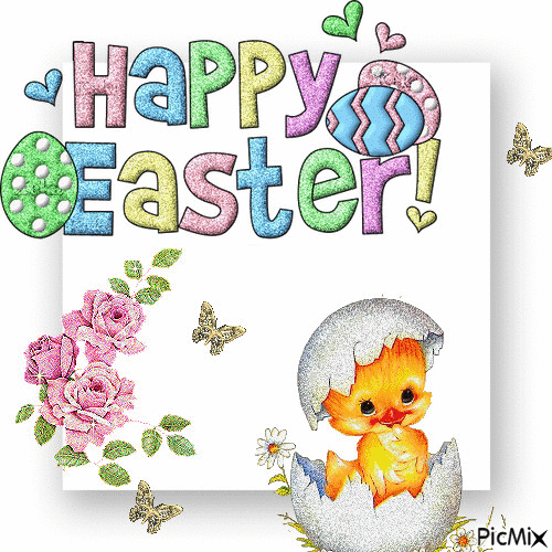 50 Beautiful Happy Easter Gif Greetings - picture 57
