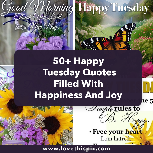 50+ Happy Tuesday Quotes Filled With Happiness And Joy