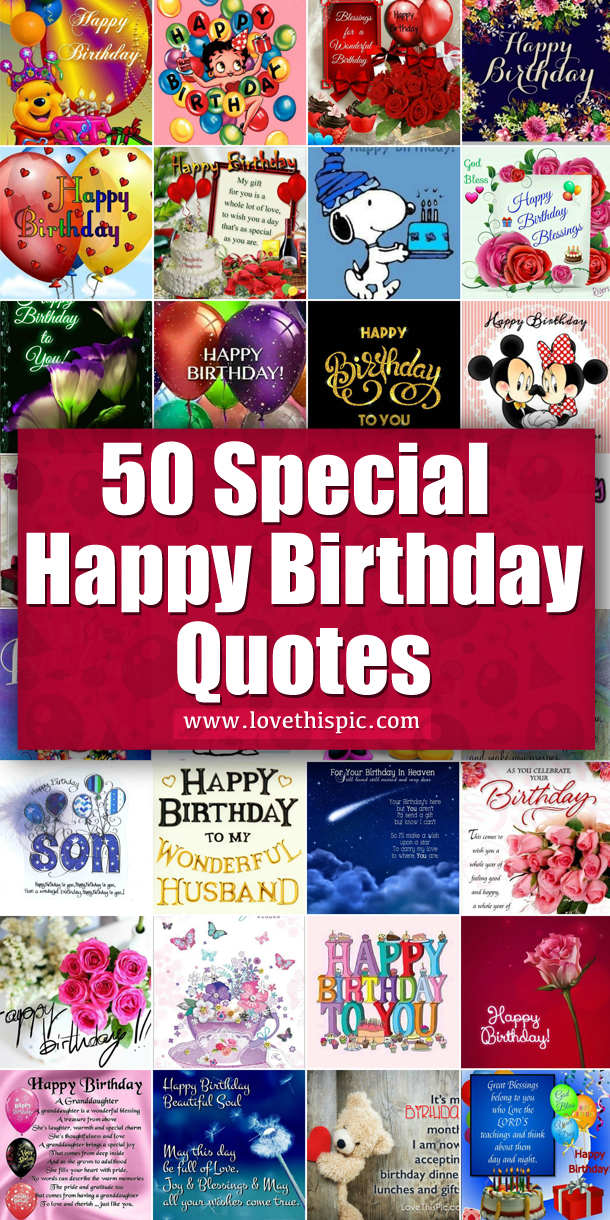 50 Special Happy Birthday Quotes - picture 56