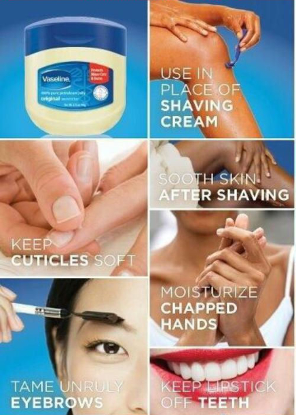 50 Things You Never Knew You Could  Do With Vaseline. Amazing! - picture 2