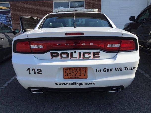 More Police Departments Put "In God We Trust" On Patrol Cars - picture 2