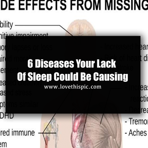 6 Diseases Your Lack of Sleep Could Be Causing