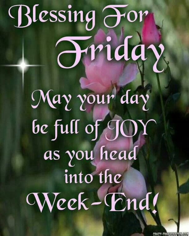 60 Friday Blessing Quotes And Sayings - picture 27