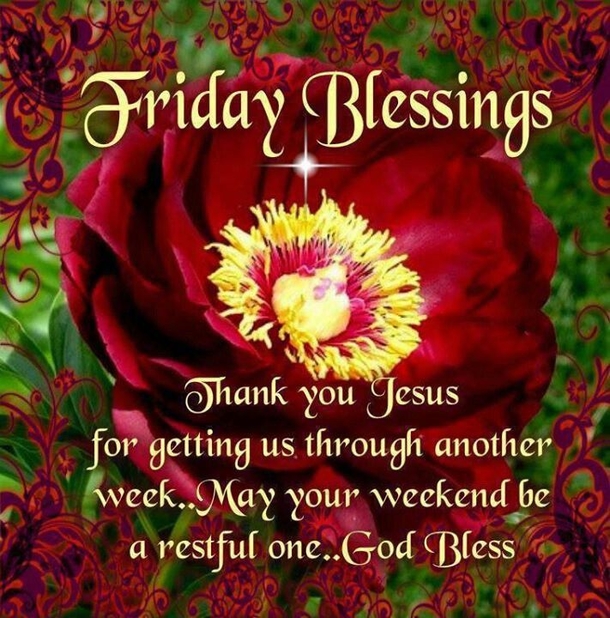 60 Friday Blessing Quotes And Sayings - picture 5