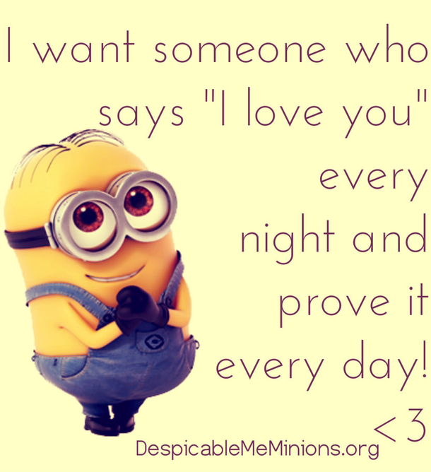 60 Valentine's Day Minion Quotes About Love - picture 10