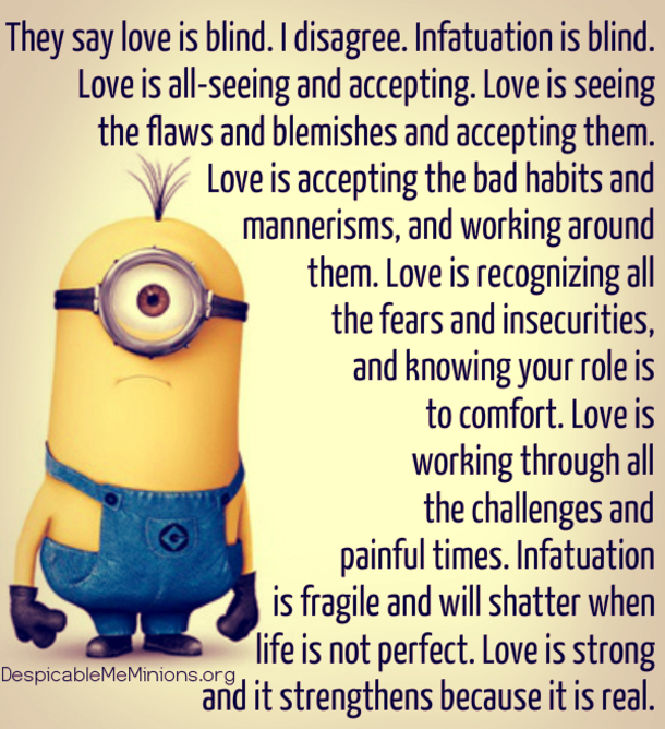 60 Valentine's Day Minion Quotes About Love - picture 16