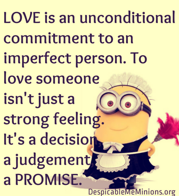 60 Valentine's Day Minion Quotes About Love - picture 18