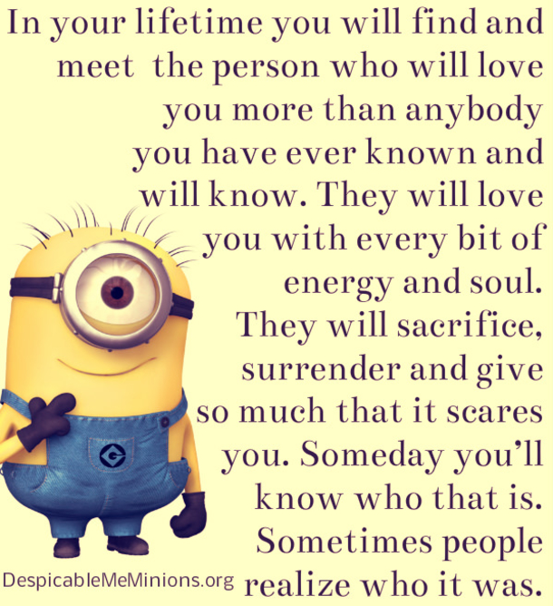 60 Valentine's Day Minion Quotes About Love - picture 22