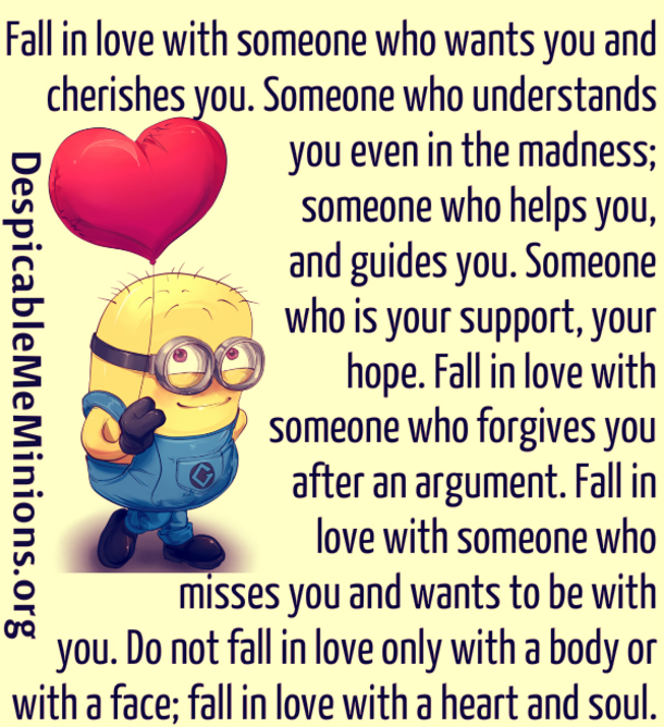 60 Valentine's Day Minion Quotes About Love - picture 24