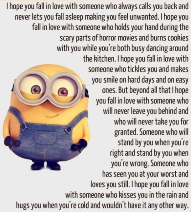 60 Valentine's Day Minion Quotes About Love - picture 27
