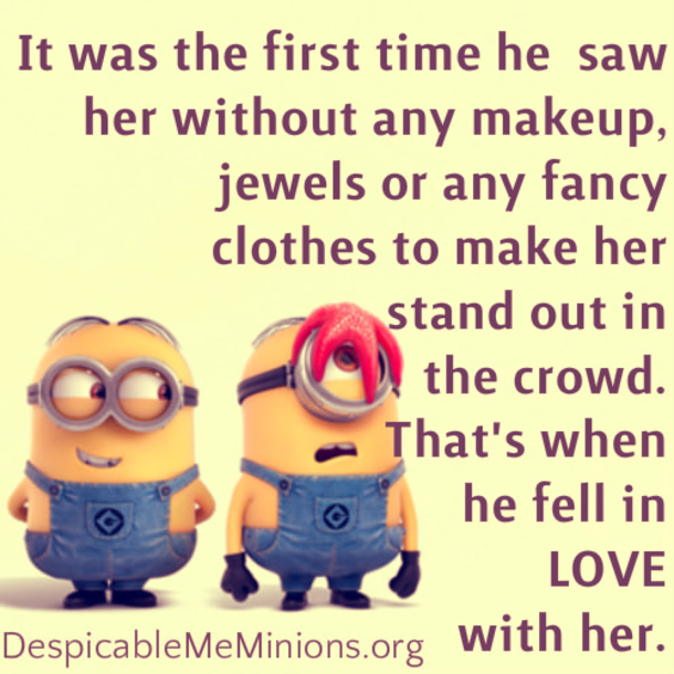 60 Valentine's Day Minion Quotes About Love - picture 31
