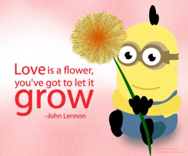 60 Valentine's Day Minion Quotes About Love - picture 32