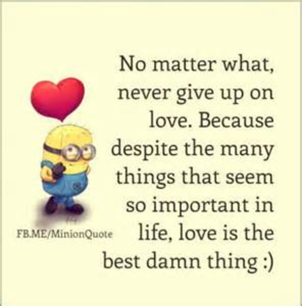 60 Valentine's Day Minion Quotes About Love - picture 34