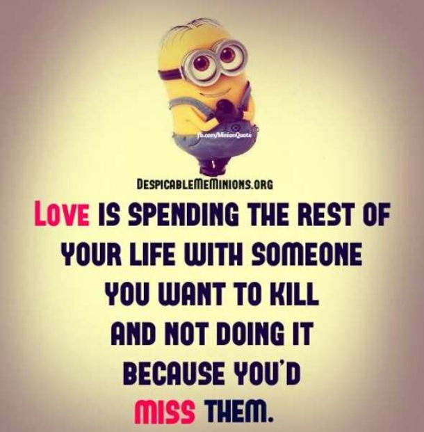 60 Valentine's Day Minion Quotes About Love - picture 35