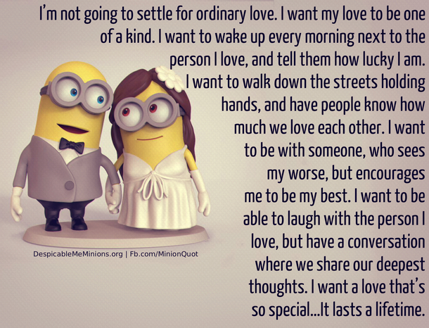 60 Valentine's Day Minion Quotes About Love - picture 37