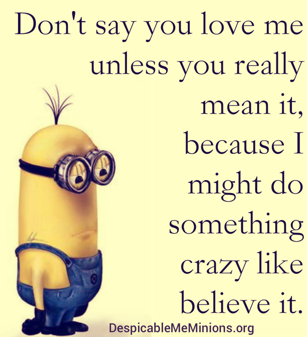 60 Valentine's Day Minion Quotes About Love - picture 6