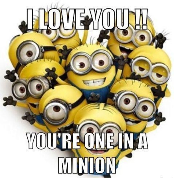 60 Valentine's Day Minion Quotes About Love - picture 60
