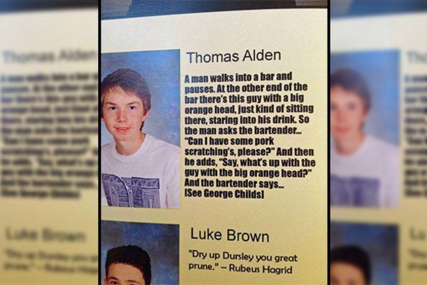 7 Kids Who Came Up With The Best Yearbook Joke - picture 2