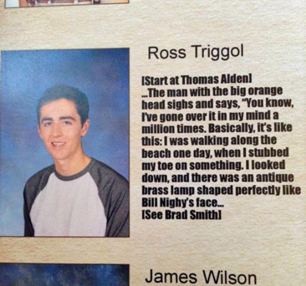 7 Kids Who Came Up With The Best Yearbook Joke - picture 4