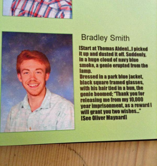 7 Kids Who Came Up With The Best Yearbook Joke - picture 5
