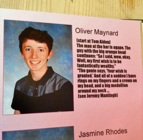 7 Kids Who Came Up With The Best Yearbook Joke - picture 6