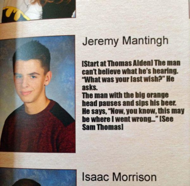 7 Kids Who Came Up With The Best Yearbook Joke - picture 7