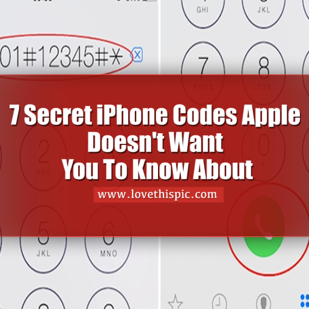 7 Secret iPhone Codes Apple Doesn't Want You To Know About