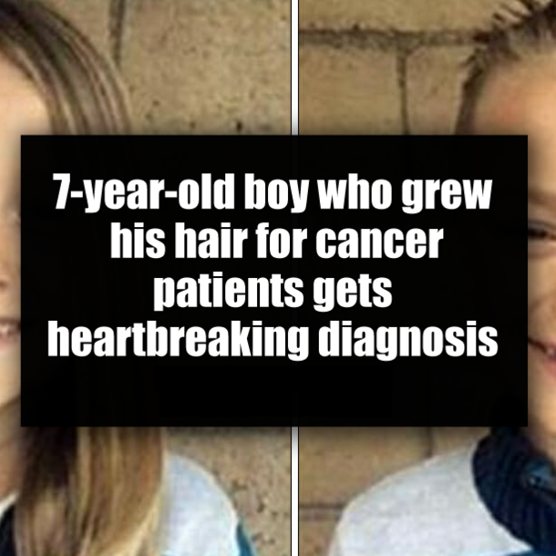 7-year-old boy who grew his hair for cancer patients gets heartbreaking diagnosis