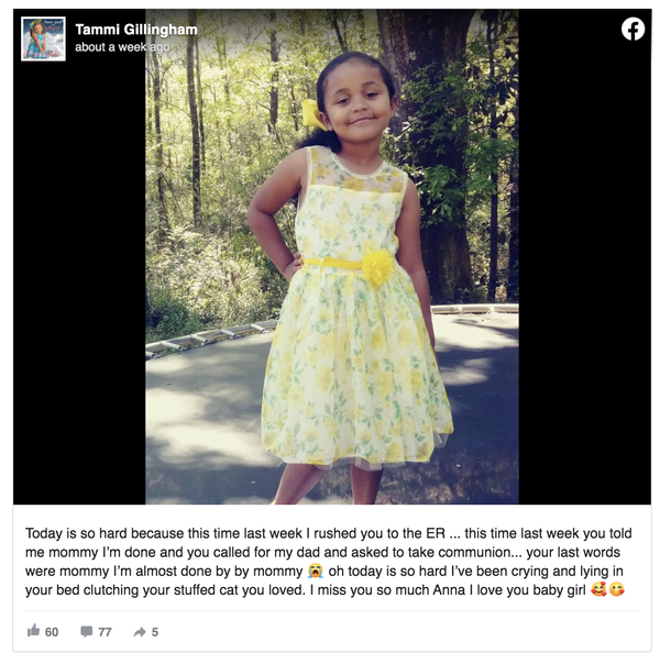 7-year-old girl loses battle to cancer as coronavirus restrictions limits family visits - picture 3