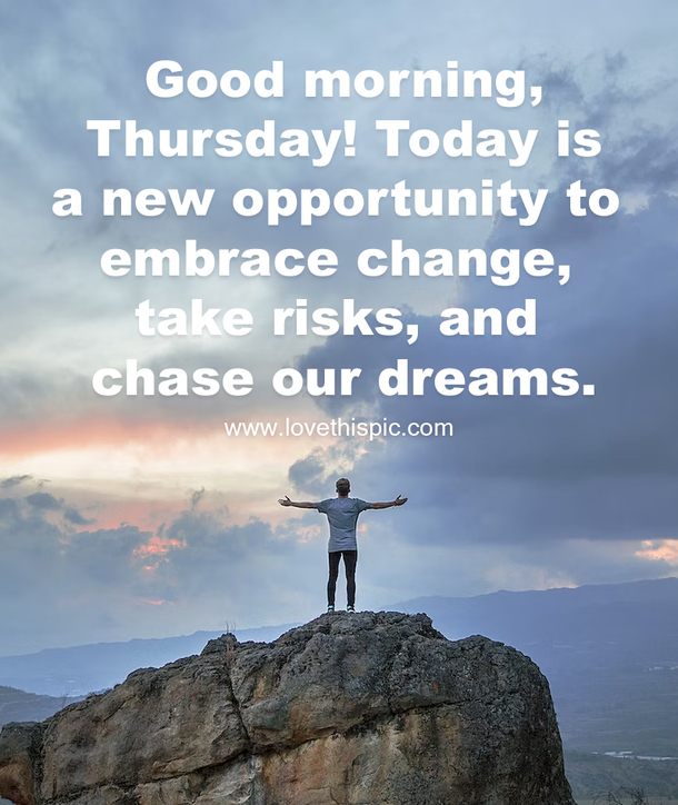 70 Good Morning Happy Thursday Quotes For A Good Day - picture 2