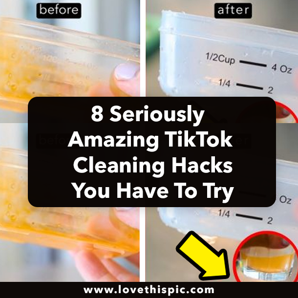 8 Seriously Amazing TikTok Cleaning Hacks You Have To Try