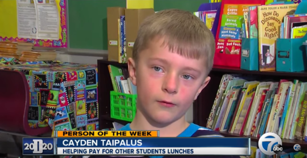 8-Year-Old Notices Friend Was Denied A Hot Lunch Due To Lack Of Money, Buys Lunch For 295 Kids - picture 3