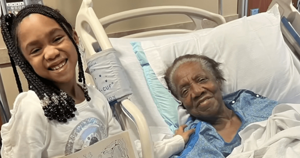 8-year-old's fast instincts helped save great-grandma after she is pinned under car - picture 2