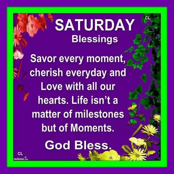 80 Saturday Blessing Quotes - picture 15