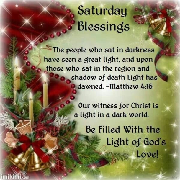 80 Saturday Blessing Quotes - picture 20