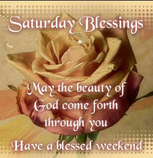 80 Saturday Blessing Quotes - picture 6