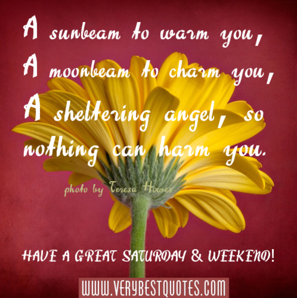 80 Saturday Blessing Quotes - picture 65